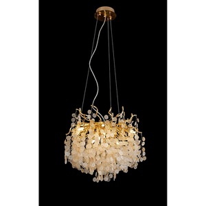 Изображение товара Подвесная люстра хрустальная Aployt Aurora APL.845.03.10 в стиле арт-деко с регулировкой высоты