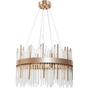 Изображение товара Подвесная люстра Arte Lamp Acapulco A1007SP-10GO стиль модерн золото 50 см