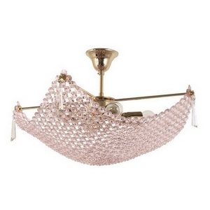 Изображение товара Потолочная люстра Roma E 1.3.50.101 G классика хрусталь металл италия