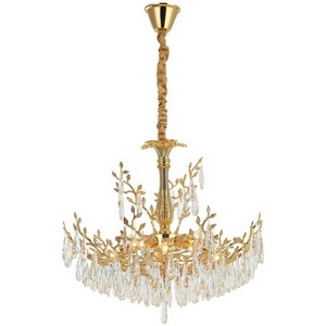 Изображение товара Подвесная люстра хрусталь Citilux Ritz CL310082 золото 8xE14