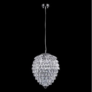 Изображение товара Подвесная хрустальная люстра Crystal Lux CHARME SP6 CHROME/TRANSPARENT с регулировкой высоты