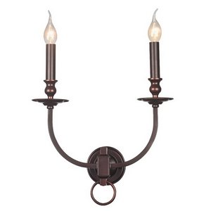 Изображение товара Бра Crystal Lux SUERTE BROWN AP2 коричневое 2xE14 120Вт