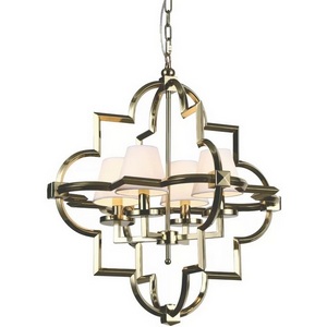 Изображение товара Подвесная люстра Delight Collection Mandeville KM0728P-4M brass/white