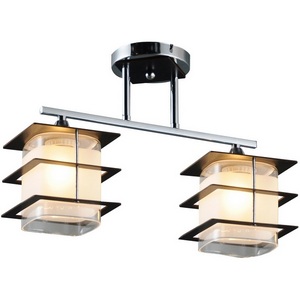 Изображение товара Потолочная люстра Escada 1127/2PL с 2 плафонами в стиле модерн хром