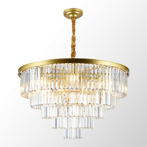 Изображение товара Подвесная люстра Lussole Reagan LSP-6010 классический дизайн 12 ламп стеклянная золото