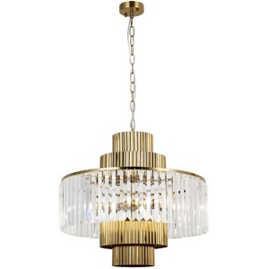 Изображение товара Подвесная люстра Lussole LSP-6054 с хрустальными плафонами