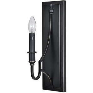 Изображение товара Бра свеча Newport 3450 3451/А black+gold