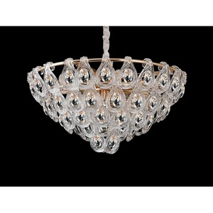 Изображение товара Подвесная люстра хрустальная Newport 5250 5259/C gold для современного интерьера