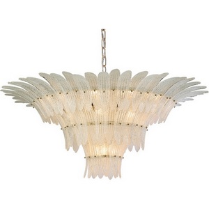 Изображение товара Подвесная люстра Newport 8800 8821/C gold white - элегантный светильник для любых интерьеров