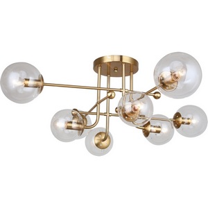 Изображение товара Потолочная люстра молекулы на штанге Rivoli Adela 3165-308