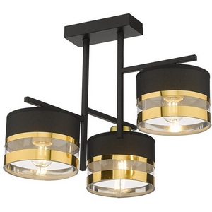 Изображение товара Потолочная люстра Velante 294-307-03 в стиле модерн с абажурами из пВХ, 3 лампы E27