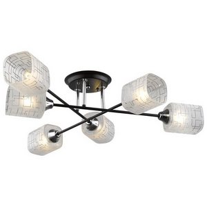 Изображение товара Потолочная люстра Velante 703-127-06 стиль модерн E27 6 ламп высота 19 см
