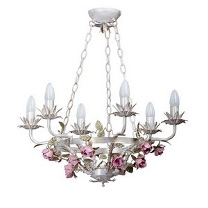 Изображение товара Подвесная люстра Vitaluce V1137/6 в стиле флористика