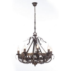 Изображение товара Подвесная люстра ковка Vitaluce V1350/8 в виде свечи