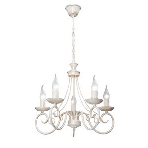 Изображение товара Подвесная люстра Vitaluce V3807-0/5 в виде свечи классическая с 5 лампами Е14