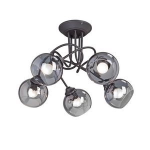 Изображение товара Потолочная люстра Vitaluce V4309-1/5PL с шариками стиль хай-тек для санузлов гостиной и кухни