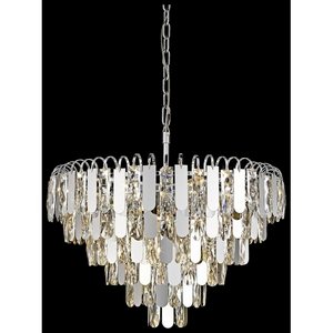 Изображение товара Подвесная каскадная люстра с хрусталем Wertmark Crescentia WE105.16.103