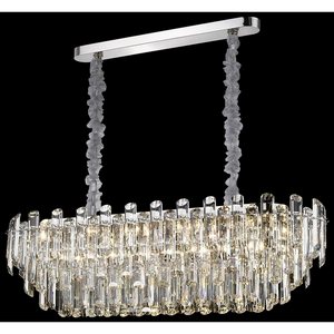 Изображение товара Подвесная люстра хрустальная Wertmark Lazzara WE107.15.103