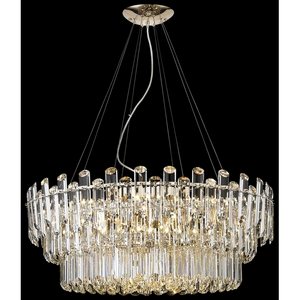 Изображение товара Подвесная люстра хрустальная Wertmark Lazzara WE107.15.323