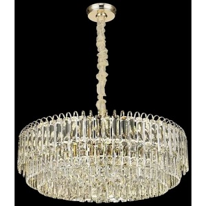 Изображение товара Подвесная люстра Krista WE130.18.303 из хрусталя и металла для классического и модерн интерьера