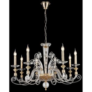 Изображение товара Подвесная люстра Wertmark Nadina WE174.08.303 с хрусталем и диммером