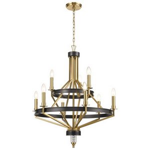 Изображение товара Подвесная люстра Wertmark Frida WE246.09.503 в стиле свечи с хрусталем