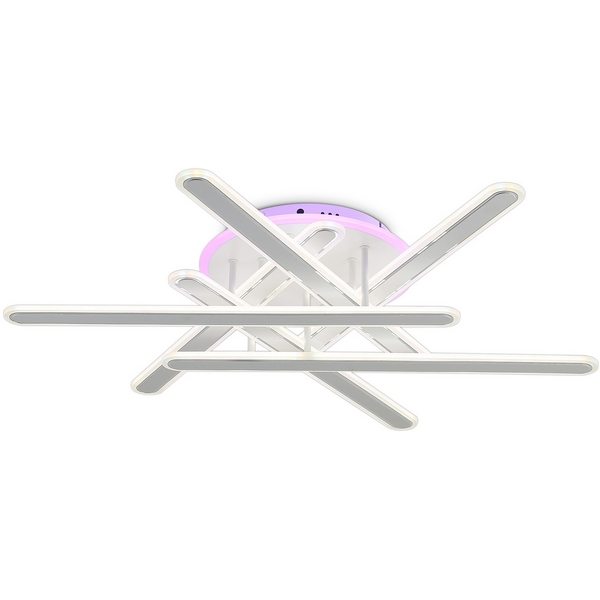 Потолочная люстра светодиодная с подсветкой RGB, с ПДУ Ambrella Acrylica Original FA8907 WH/CH белый/хром 135W 3000K-6400K+RGB, Acrylica Original FA8907
Потолочная люстра светодиодная с подсветкой RGB, с ПДУ Ambrella Acrylica Original FA8907 WH/CH белый/хром 135W 3000K-6400K+RGB, Acrylica Original FA8907