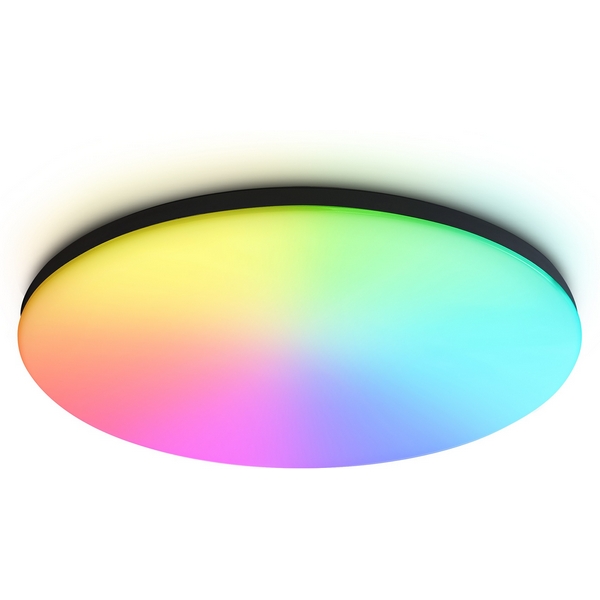 Потолочный светильник RGB влагозащищенный светодиодный с пультом и управлением смартфоном (ночной режим, таймер) WiFi Ambrella ORBITAL FZ2006 (Умный дом, Алиса), Черный, Orbital FZ2006
Потолочный светильник RGB влагозащищенный светодиодный с пультом и управлением смартфоном (ночной режим, таймер) WiFi Ambrella ORBITAL FZ2006 (Умный дом, Алиса), Черный, Orbital FZ2006