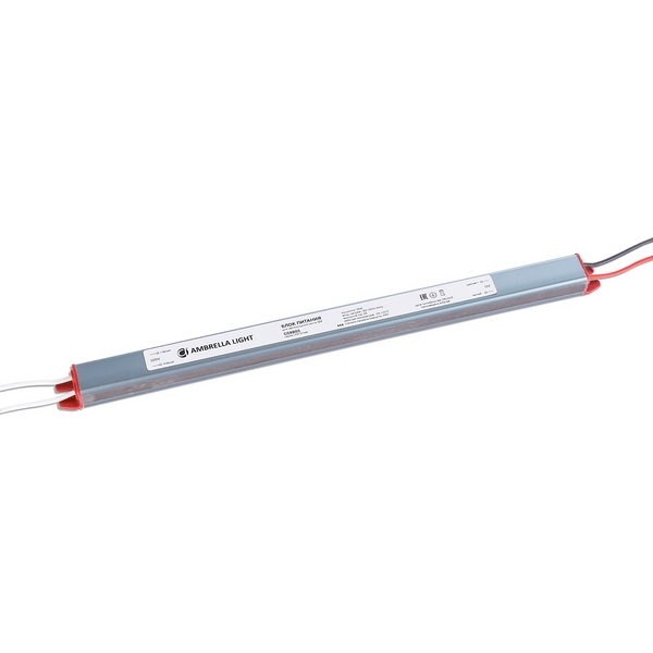 Блок питания Ambrella Illumination GS9805 ультратонкий для светодиодной ленты 12V 36W 3A IP67 185-260V, illumination GS9805
Блок питания Ambrella Illumination GS9805 ультратонкий для светодиодной ленты 12V 36W 3A IP67 185-260V, illumination GS9805