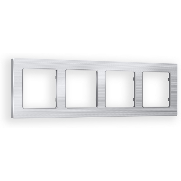 Рамка Ambrella Volt ALFA Platos (Серебро Металл шлифованный) 4-ая AF550104, Alfa AF550104
Рамка Ambrella Volt ALFA Platos (Серебро Металл шлифованный) 4-ая AF550104, Alfa AF550104