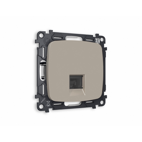Комплект механизма встраиваемый Ambrella Volt телефонной розетки OMEGA MO372030 Серо-бежевый матовый RJ-11(4P4C) с защитной шторкой QUANT, Серый, Quant MO372030
Комплект механизма встраиваемый Ambrella Volt телефонной розетки OMEGA MO372030 Серо-бежевый матовый RJ-11(4P4C) с защитной шторкой QUANT, Серый, Quant MO372030