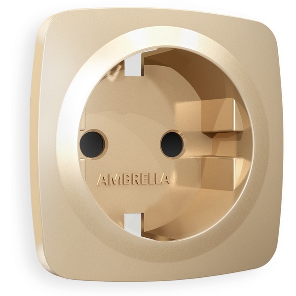 Лицевая панель Ambrella Volt OMEGA (Шампань) для электрической розетки с заземлением со шторками QUANT OP6070, Quant OP6070
Лицевая панель Ambrella Volt OMEGA (Шампань) для электрической розетки с заземлением со шторками QUANT OP6070, Quant OP6070