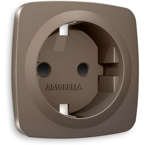 Лицевая панель Ambrella Volt OMEGA (Темная бронза матовый) для электрической розетки с заземлением со шторками QUANT OP6370, Quant OP6370
Лицевая панель Ambrella Volt OMEGA (Темная бронза матовый) для электрической розетки с заземлением со шторками QUANT OP6370, Quant OP6370