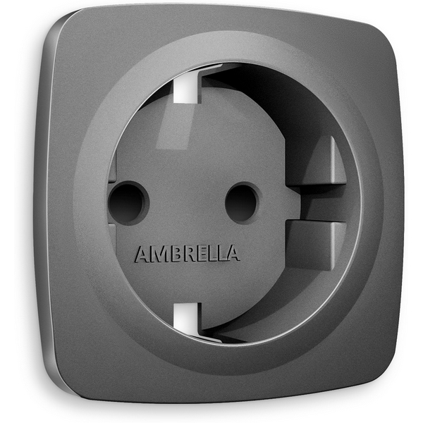 Лицевая панель Ambrella Volt OMEGA (Антрацит серый) для электрической розетки с заземлением со шторками QUANT OP6570, Quant OP6570
Лицевая панель Ambrella Volt OMEGA (Антрацит серый) для электрической розетки с заземлением со шторками QUANT OP6570, Quant OP6570