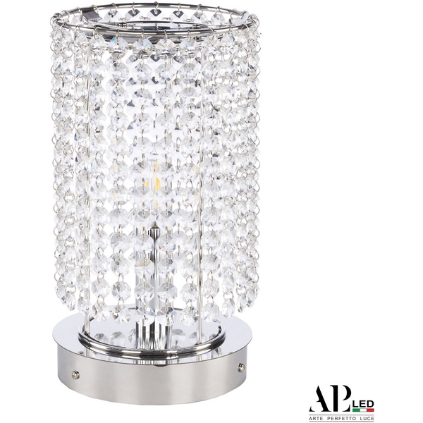 Интерьерная настольная лампа хрустальная APL LED Rimini S500.L3.15-26.A.E14, Никель, Rimini S500.L3.15-26.A.E14
Интерьерная настольная лампа хрустальная APL LED Rimini S500.L3.15-26.A.E14, Никель, Rimini S500.L3.15-26.A.E14