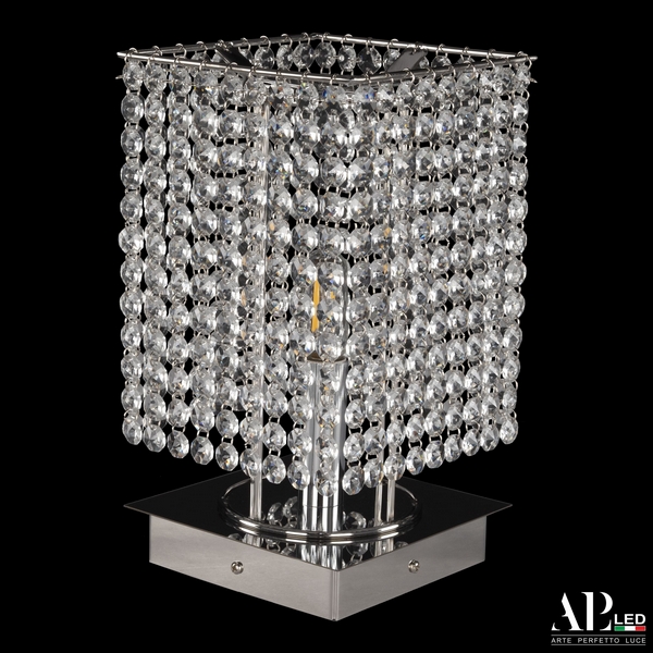 Интерьерная настольная лампа хрустальная APL LED Rimini S500.L4.15-26.A.E14, Никель, Rimini S500.L4.15-26.A.E14
Интерьерная настольная лампа хрустальная APL LED Rimini S500.L4.15-26.A.E14, Никель, Rimini S500.L4.15-26.A.E14