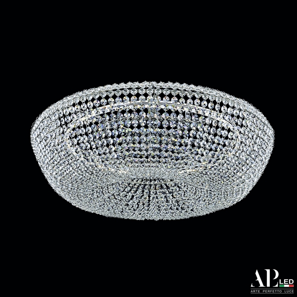 Подвесная/потолочная люстра хрустальная светодиодная APL LED Rimini S501.0.60.E.4000, Прозрачный, Rimini S501.0.60.E.4000
Подвесная/потолочная люстра хрустальная светодиодная APL LED Rimini S501.0.60.E.4000, Прозрачный, Rimini S501.0.60.E.4000
