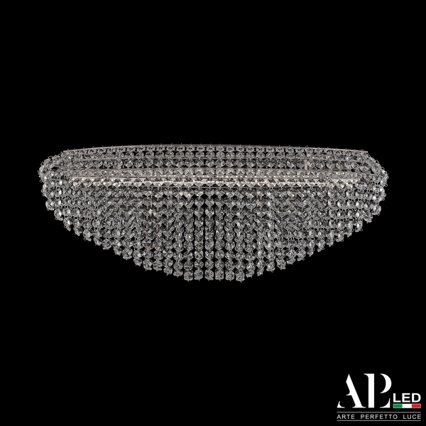 Подвесная/потолочная люстра хрустальная светодиодная APL LED Rimini S505.0.60.A.3000, Прозрачный, Rimini S505.0.60.A.3000
Подвесная/потолочная люстра хрустальная светодиодная APL LED Rimini S505.0.60.A.3000, Прозрачный, Rimini S505.0.60.A.3000