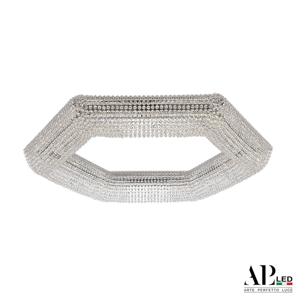 Подвесная/потолочная люстра хрустальная светодиодная APL LED Rimini S506.0.100.A.3000, Прозрачный, Rimini S506.0.100.A.3000
Подвесная/потолочная люстра хрустальная светодиодная APL LED Rimini S506.0.100.A.3000, Прозрачный, Rimini S506.0.100.A.3000