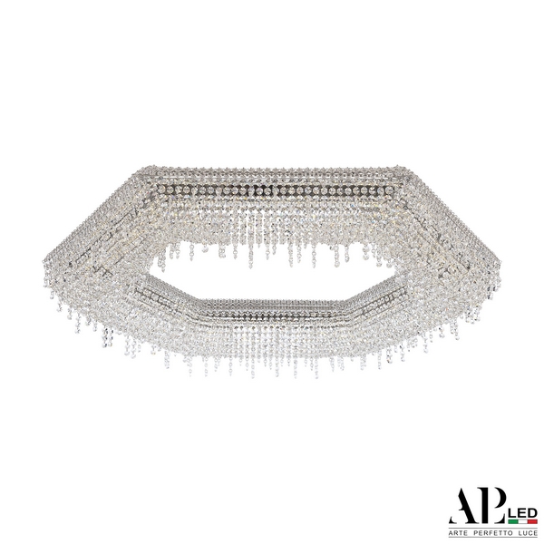 Подвесная/потолочная люстра хрустальная светодиодная APL LED Rimini S506.0.100.B.3000, Прозрачный, Rimini S506.0.100.B.3000
Подвесная/потолочная люстра хрустальная светодиодная APL LED Rimini S506.0.100.B.3000, Прозрачный, Rimini S506.0.100.B.3000