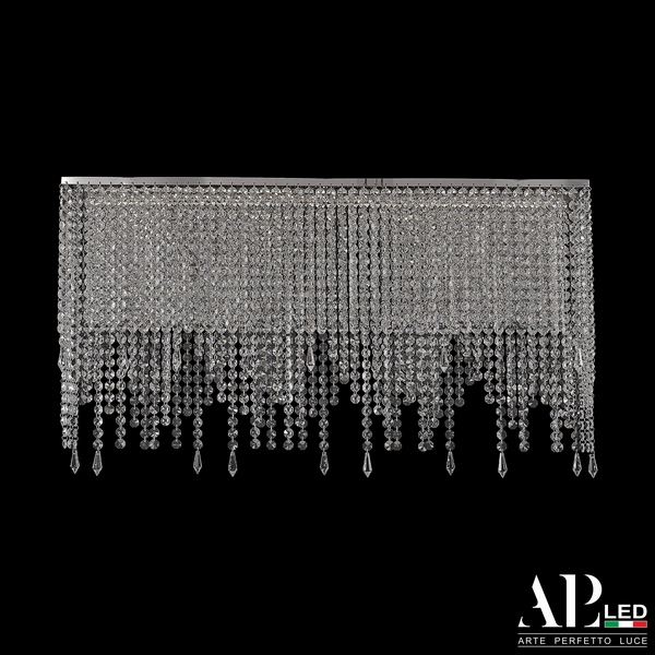 Подвесная/потолочная люстра хрустальная светодиодная APL LED Rimini S512.0.80.G.3000, Прозрачный, Rimini S512.0.80.G.3000
Подвесная/потолочная люстра хрустальная светодиодная APL LED Rimini S512.0.80.G.3000, Прозрачный, Rimini S512.0.80.G.3000