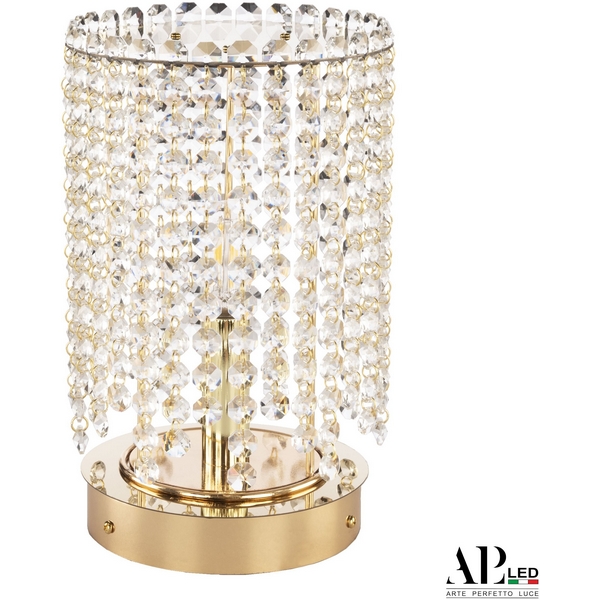 Интерьерная настольная лампа хрустальная APL LED Sicilia SH500.L3.17-26.B.Gd.E14, Золото, Sicilia SH500.L3.17-26.B.Gd.E14
Интерьерная настольная лампа хрустальная APL LED Sicilia SH500.L3.17-26.B.Gd.E14, Золото, Sicilia SH500.L3.17-26.B.Gd.E14