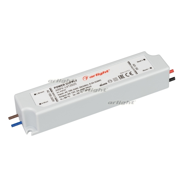 Блок питания ARPV-LV12025 (12V, 2.0A, 24W) (IP67 Пластик) Arlight ARPV 018137, Черный, ARPV 18137
Блок питания ARPV-LV12025 (12V, 2.0A, 24W) (IP67 Пластик) Arlight ARPV 018137, Черный, ARPV 18137