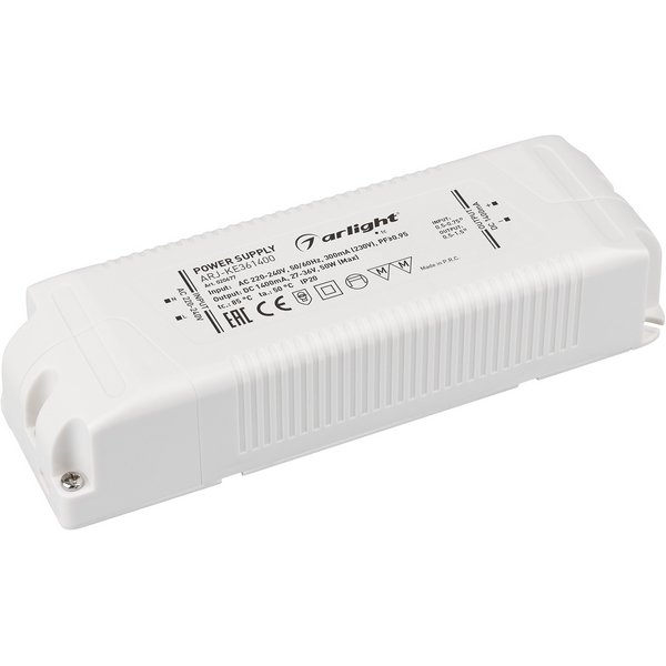 Блок питания ARJ-KE361400 (50W, 1400mA, PFC) (Arlight, IP20 Пластик, 5 лет) 020677, Белый, ARJ 020677
Блок питания ARJ-KE361400 (50W, 1400mA, PFC) (Arlight, IP20 Пластик, 5 лет) 020677, Белый, ARJ 020677