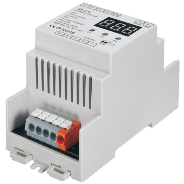 Декодер DMX SR-2108FA-RJ45-DIN (12-36V, 240-720W, 4CH) (IP20 Пластик) 021847 (Arlight), Белый, 21847
Декодер DMX SR-2108FA-RJ45-DIN (12-36V, 240-720W, 4CH) (IP20 Пластик) 021847 (Arlight), Белый, 21847