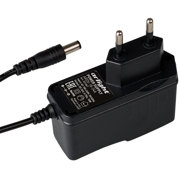 Блок питания ARDV-18-24A (24V, 0,75A, 18W) (Arlight, Адаптер, 2 года) 021867, Черный, ARDV 021867
Блок питания ARDV-18-24A (24V, 0,75A, 18W) (Arlight, Адаптер, 2 года) 021867, Черный, ARDV 021867