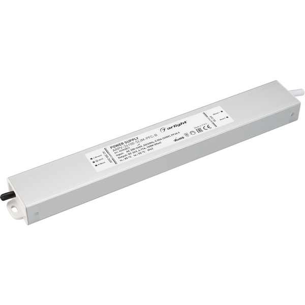 Блок питания ARPV-24100-SLIM-PFC-B (24V, 4.2A, 100W) (Arlight, IP67 Металл, 3 года) 023538(1), ARPV 023538(1)
Блок питания ARPV-24100-SLIM-PFC-B (24V, 4.2A, 100W) (Arlight, IP67 Металл, 3 года) 023538(1), ARPV 023538(1)