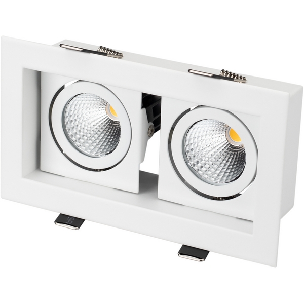 Светильник встраиваемый LED CL-KARDAN-S180x102-2x9W White (WH, 38 deg) (Arlight, IP20 Металл, 3 года) 024128, Kardan 024128
Светильник встраиваемый LED CL-KARDAN-S180x102-2x9W White (WH, 38 deg) (Arlight, IP20 Металл, 3 года) 024128, Kardan 024128
