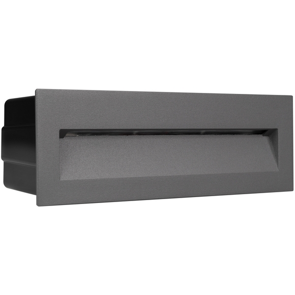 Фасадный светильник светодиодный LTD-TRAIL-S226x76-8W Warm3000 (GR, 65 deg, 230V) (Arlight, IP65 Металл, 3 года) 029964, TRAIL 029964
Фасадный светильник светодиодный LTD-TRAIL-S226x76-8W Warm3000 (GR, 65 deg, 230V) (Arlight, IP65 Металл, 3 года) 029964, TRAIL 029964