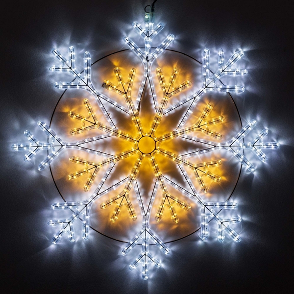 Световая фигура светодиодная ARD-SNOWFLAKE-M12-900x900-576LED White/Warm (230V, 36W) (Ardecoled, IP65) 034262, 034262
Световая фигура светодиодная ARD-SNOWFLAKE-M12-900x900-576LED White/Warm (230V, 36W) (Ardecoled, IP65) 034262, 034262